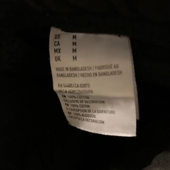 American Eagle Outfitters Size Medium Black Jogger Pants - Picture 2 of 5